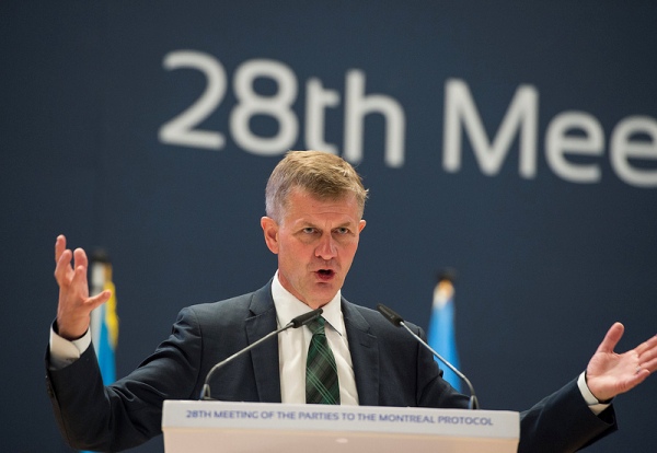 Erik Solheim, the Executive Director of the United Nations Environment Programme