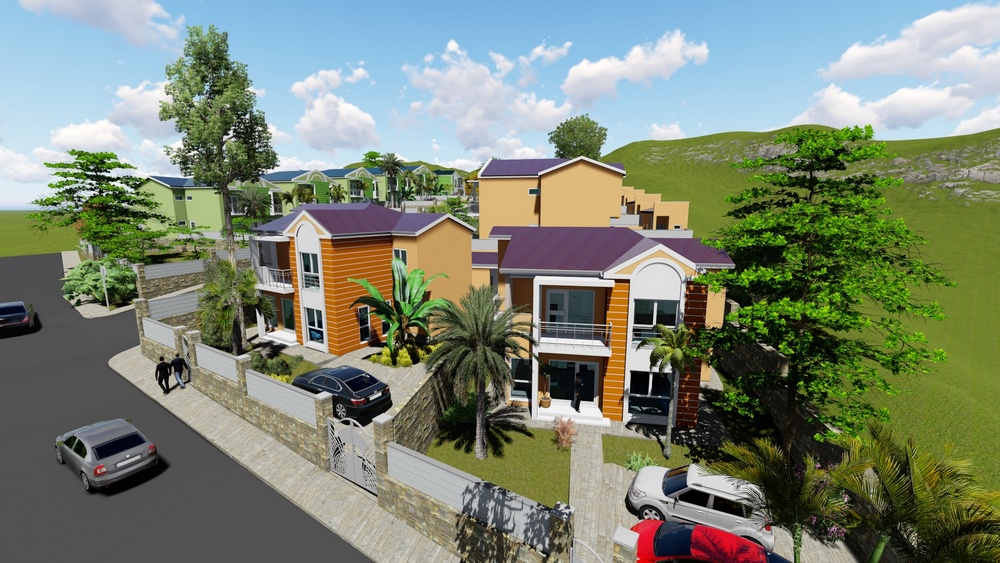 Usually, homeowners have been constructing a house on 1000 - 2000 square meters but our expertise allowed us to build 23 units on only 3000 square meters.