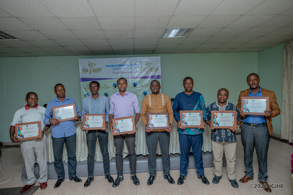 Winners commended the award for recognizing quality coffee producers.  