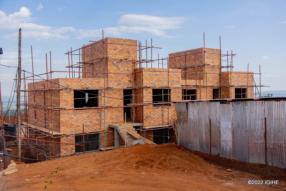 The housing units are located in Gahanga. 