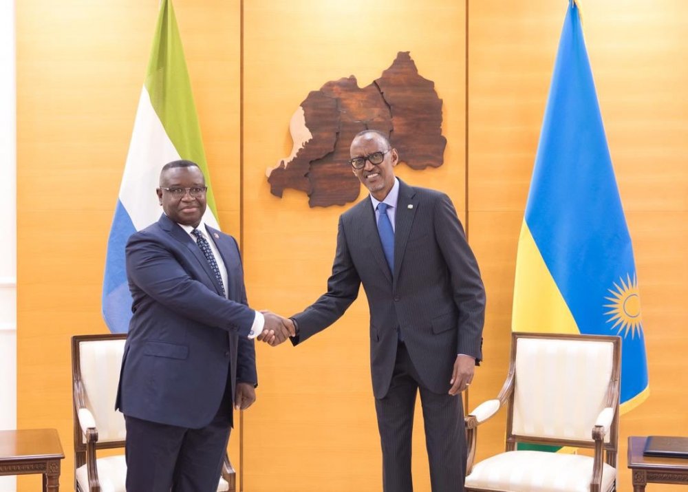 President Maada Bio said that Rwanda is a country that has attained a lot of transformations that his country wants to learn from.