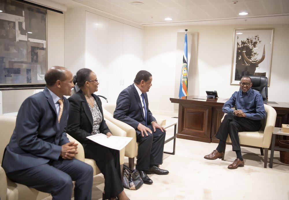 President Paul Kagame recently said that Rwanda, Ethiopia relations are built on strong foundations