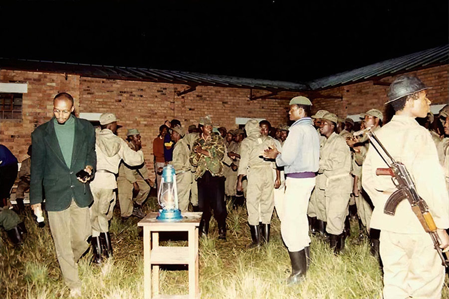 Their morale was always high during the Liberation Struggle.  