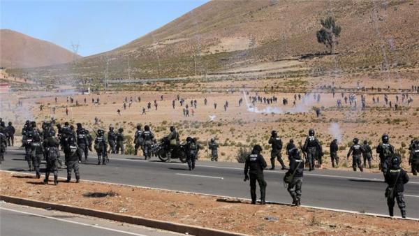 Protests turned violent this week after two workers were killed in police firing