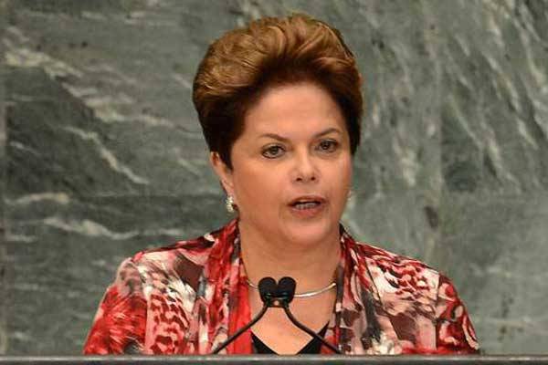 Brazil's President Dilma Rousseff. The country's lower house has authorised impeachment proceedings against her.