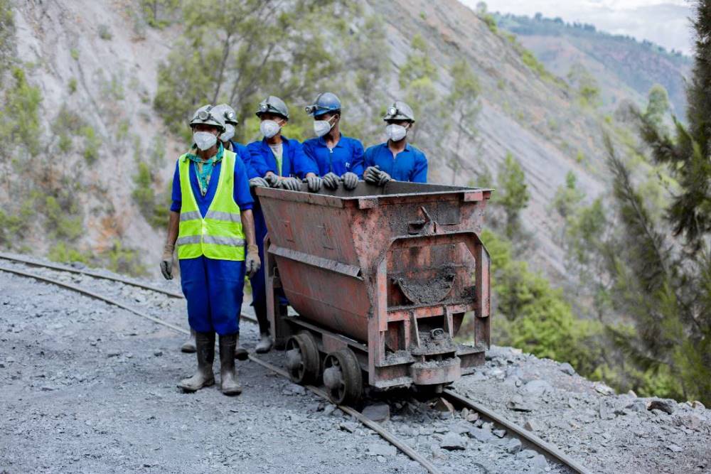 The three Rwandan companies merged recently mine the 3Ts (Tin, Tantalite and Tungsten) and are involved in the exploration of Lithium.