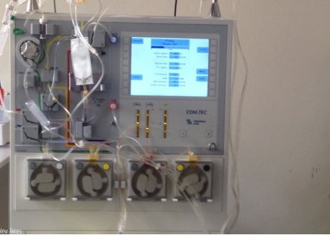 Blood fractionation machine