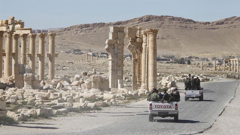 Syrian soldiers recaptured Palmyra from ISIL once before in April, 2016
