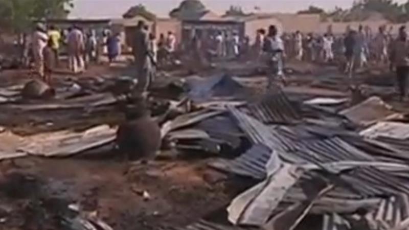 Most the people living in Muna camp have fled their homes due to the spate of attacks by Boko Haram