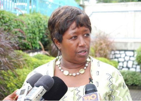 The Minister of Health, Dr.Agnes Binagwaho