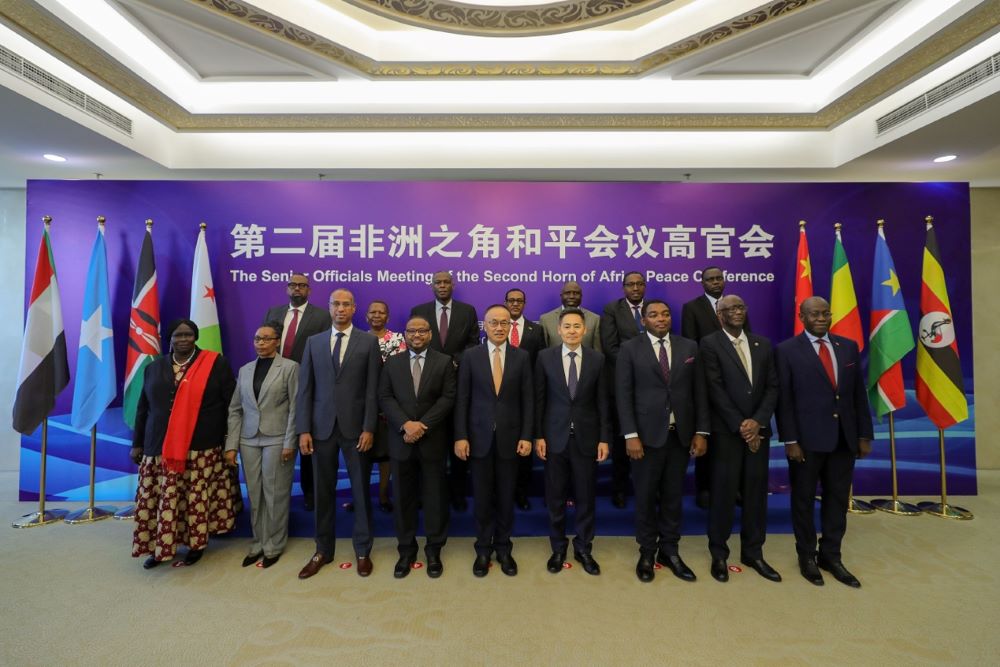 The meeting was attended by senior officials from Djibouti, Ethiopia, Kenya, Somalia, South Sudan, Sudan, Uganda and heads of missions to China to discuss about major tasks of peace and development in the region.
