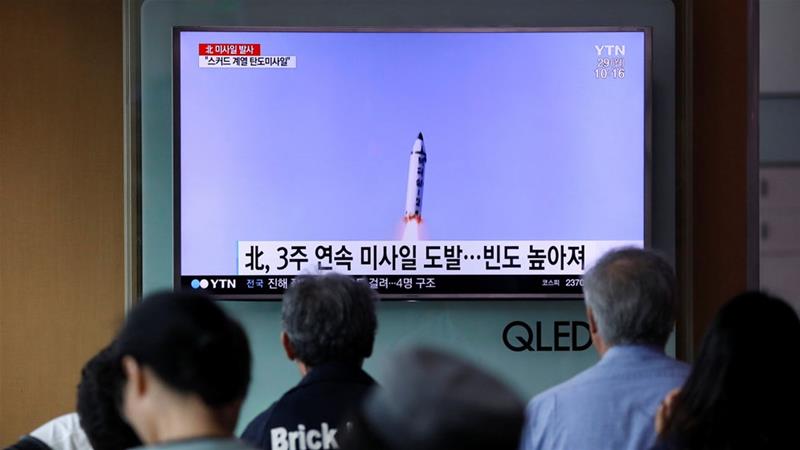 South Korea condemned the test as a "grave threat" and a challenge to its new leader