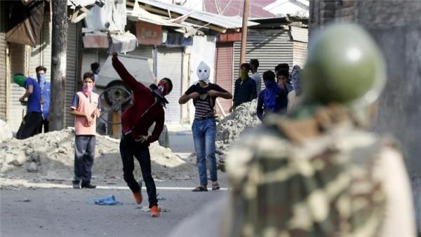 Many parts of Kashmir have seen daily scenes of running battles between protesters and armed forces 