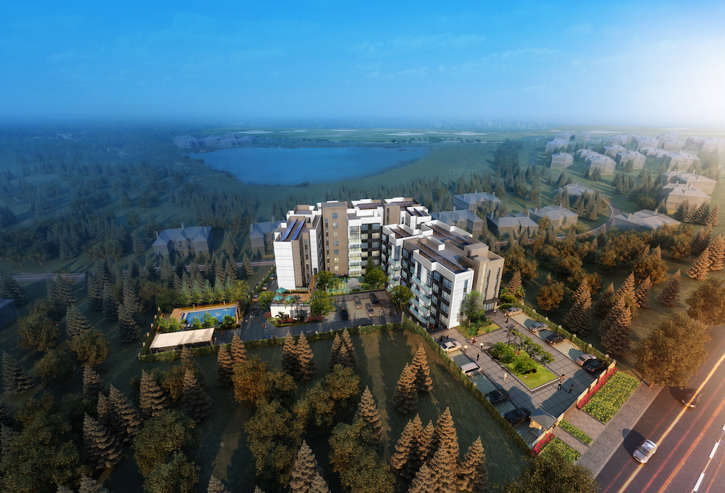 Elizabeth Golf Apartments are designed with a modern minimalist and mild luxury taste