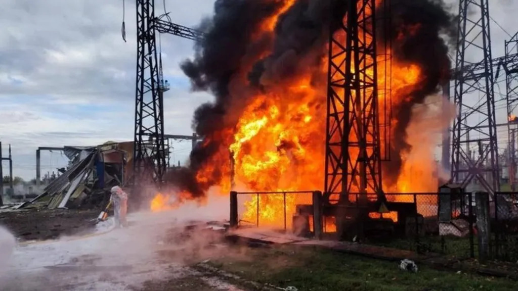 Russia strikes have crippled power plants across Ukraine in recent days.