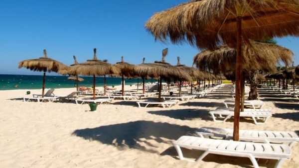 Beaches in Sousse have been all but deserted since last year's terror attack