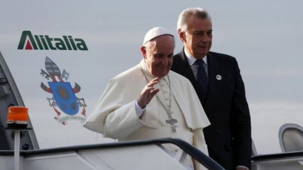 The pontiff is expected to preach tolerance during his historic visit to Africa