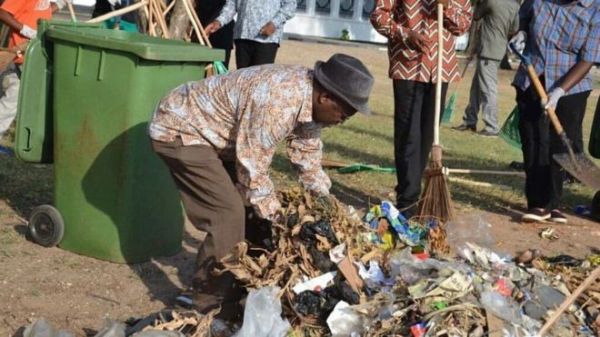 President Magufuli (pictured) has been nicknamed "The Bulldozer" for his no-nonsense approach