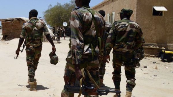 The government says soldiers repelled one of the attacks