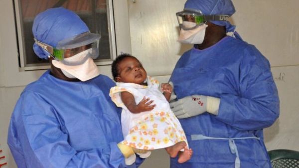 Baby Noubia, Guinea's last Ebola patient, was released from hospital in November