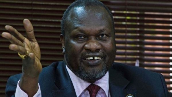 Riek Machar was expected to take up his post as vice-president in a new unity government led by President Salva Kiir