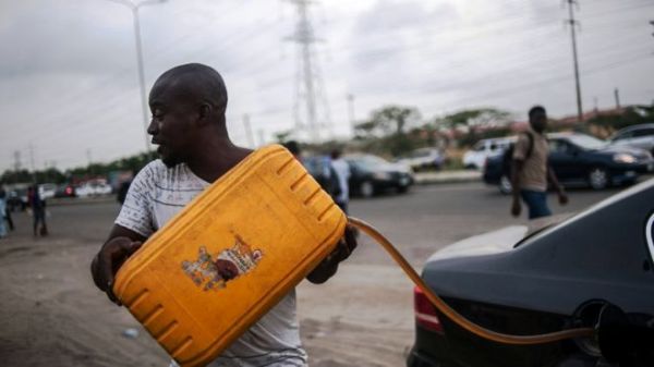 Due to widespread shortages, many people get their fuel on the black market