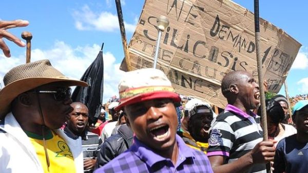Miners have long campaigned for compensation for the health damage allegedly caused by their work