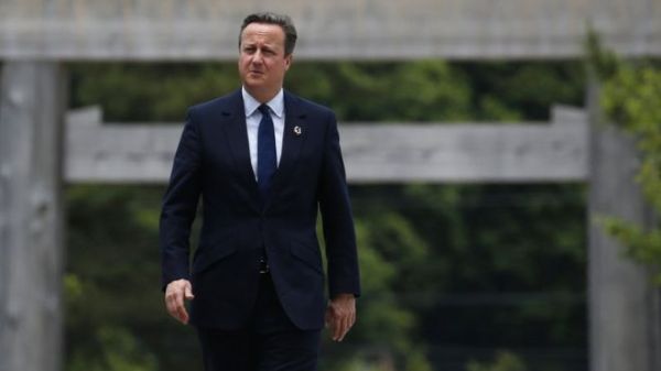 David Cameron said Britain was ready to take an "active role" in helping Libya