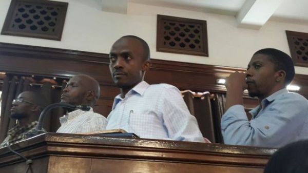 Among those given life in jail was Isa Ahmed Luyima (centre), the ringleader of the deadly attack