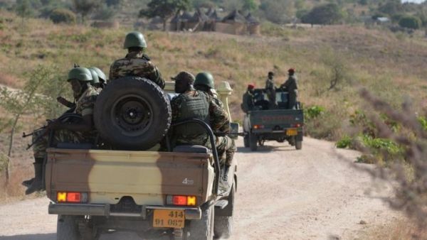 Cameroonian soldiersImage copyrightAFP Image caption Cameroon is part of regional force fighting the Boko Haram militants