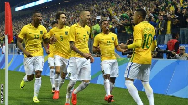 Brazil's men's team won silver at London 2012