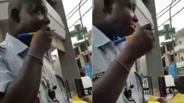 Officer Assane Diallo ate the ticket after accepting the $5 bribe