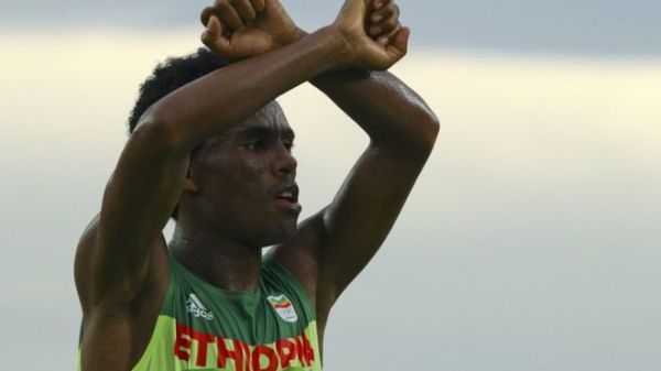 The "x" symbol is used by in protests against the Ethiopian government attempts to reallocate land