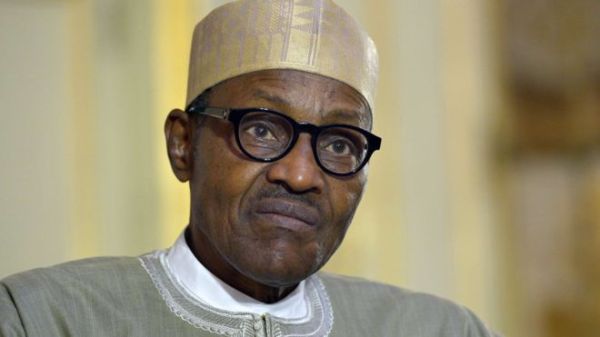 President Buhari. The dog's owner said he was inspired by the president's "dogged" fight against corruption