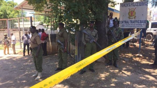 Security forces have cordoned off the area