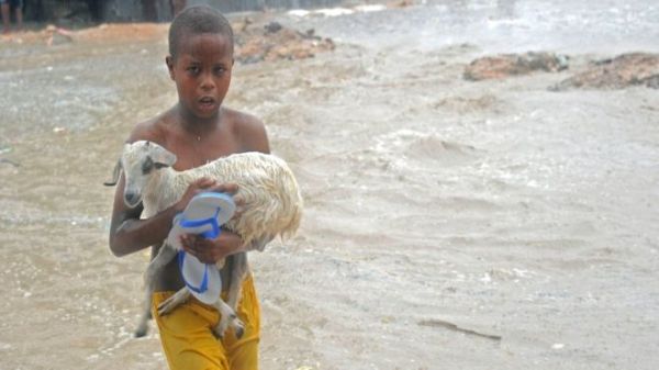Flash floods have destroyed crops in Somalia leaving nearly half the population short of food
