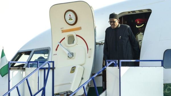Nigeria's president has 10 planes in his fleet at the moment