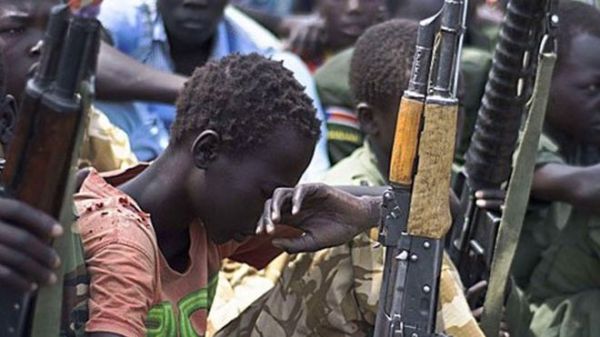 About 16,000 children are still in "armed groups"