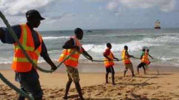 Net access in Liberia comes via a single cable that is shared with 20 other nations