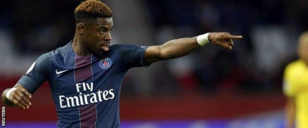 Aurier has previously appeared eight times in the Champions League for PSG
