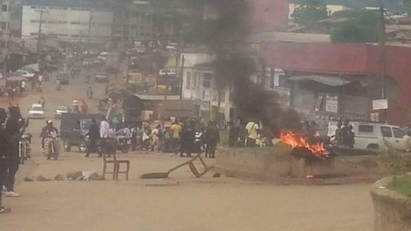 At least one person was shot dead on the first day of the protests