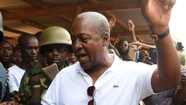 Casting his vote, Mr Mahama said he had no regrets over his first term in office