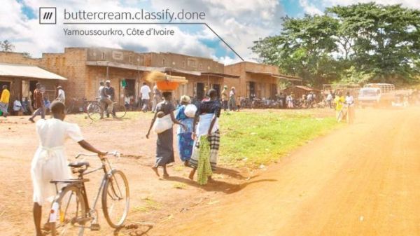 Many people in Ivory Coast live in places that have no street names or house numbers