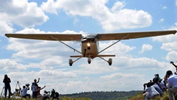 The rally is meant to recreate the first African aviation route drawn up in the 1930s