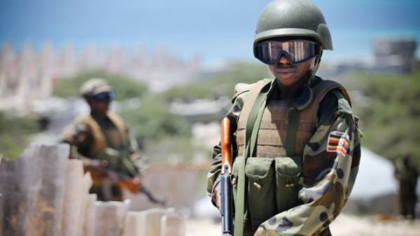 AU soldiers are helping the Somalia government push out militant group al-Shabab