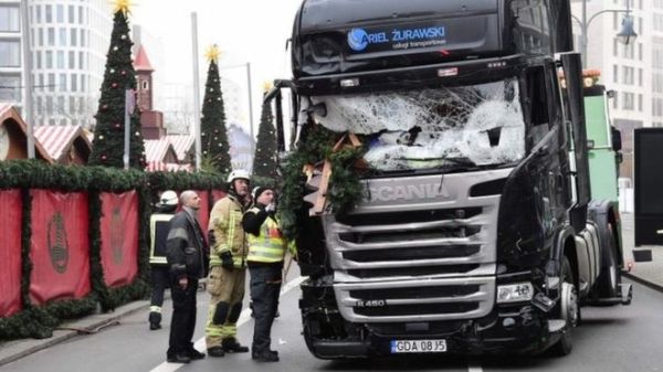 Twelve people died in the lorry attack