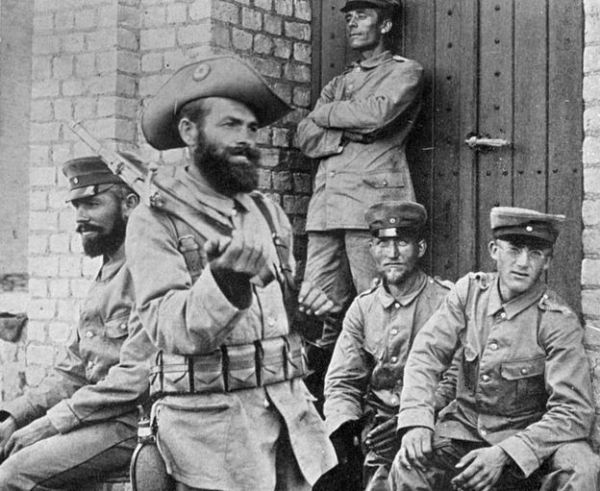 The German troops are said to have killed, raped and enslaved