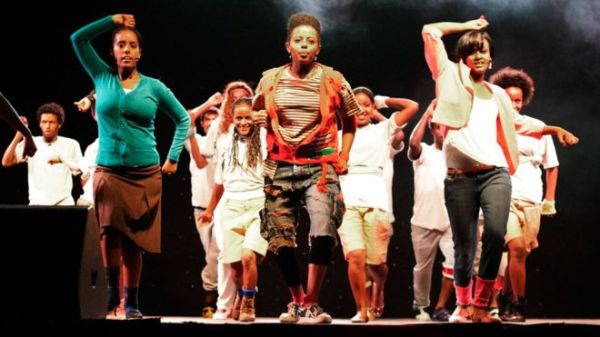 Ethiopia's Yegna sing about female empowerment in a country where violence against women is common