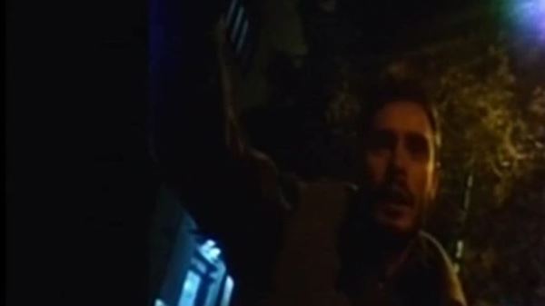 Giulio Regeni shown in the video, filmed a few weeks before he was killed