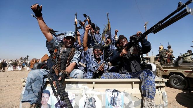 The naval base will be used to fight Houthi fighters in Yemen